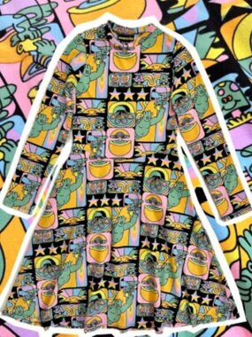 Nooworks Ursula Dress - Dreyfus Print